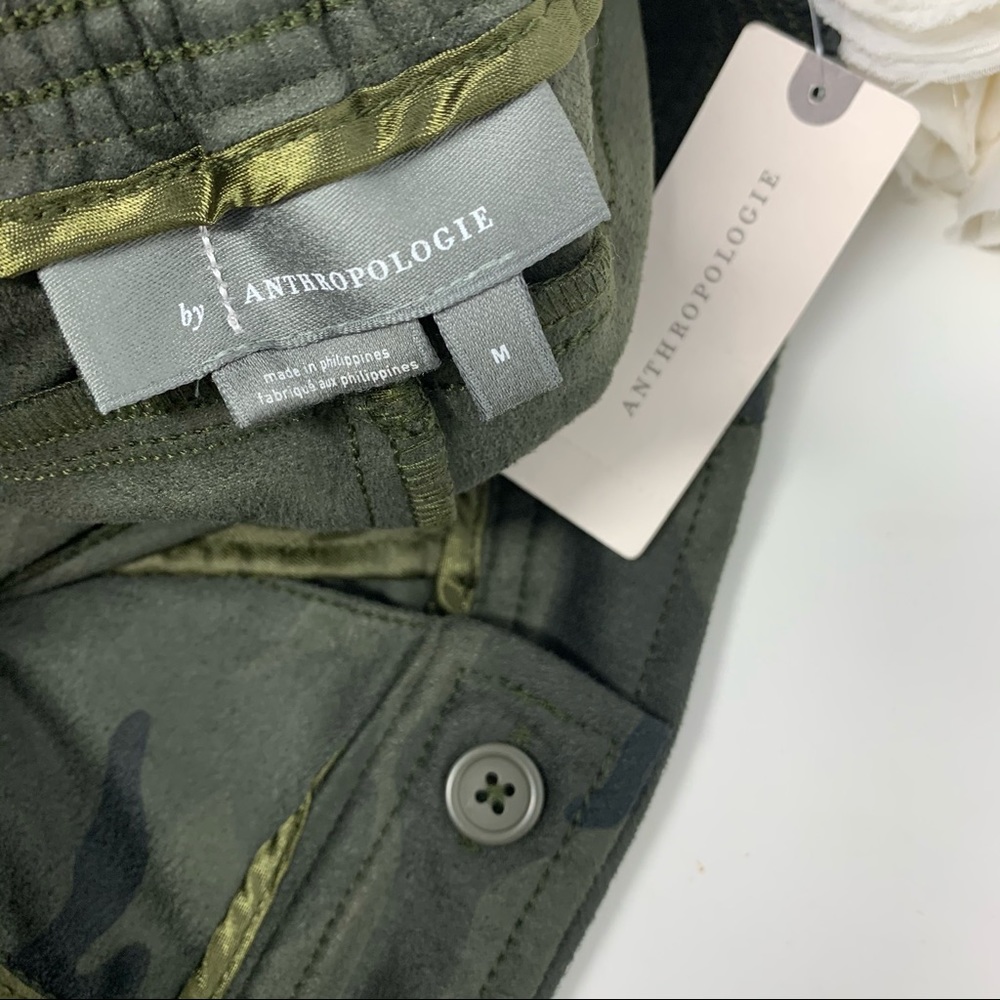 NEW Anthropologie Textured Camo Joggers - Picture 14 of 15